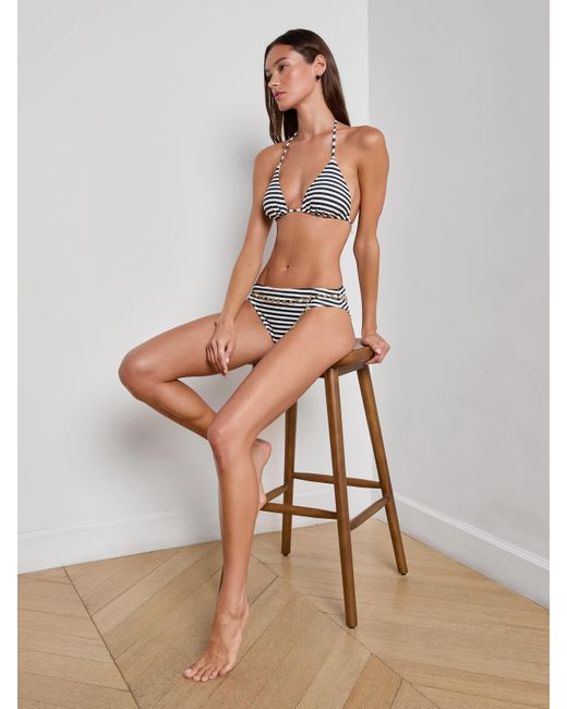 L'Agence Multicolor Nicole Bikini Bottom