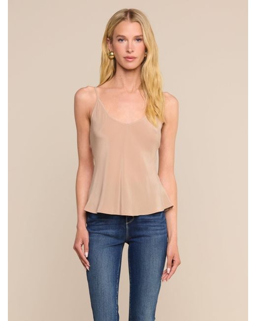 L'Agence Natural Lexi Silk Camisole