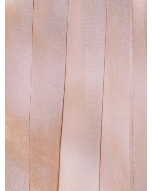 L'Agence Natural Raine Strapless Gown