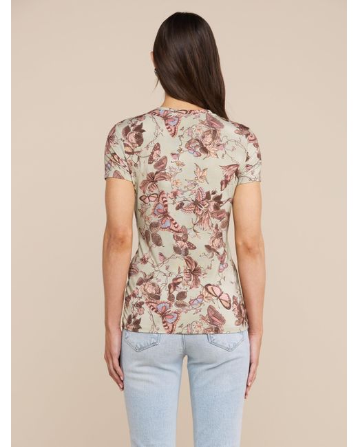 L'Agence Multicolor Ressi Fitted T-Shirt