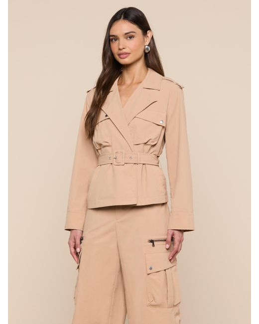 L'Agence Natural Calida Windbreaker Trench