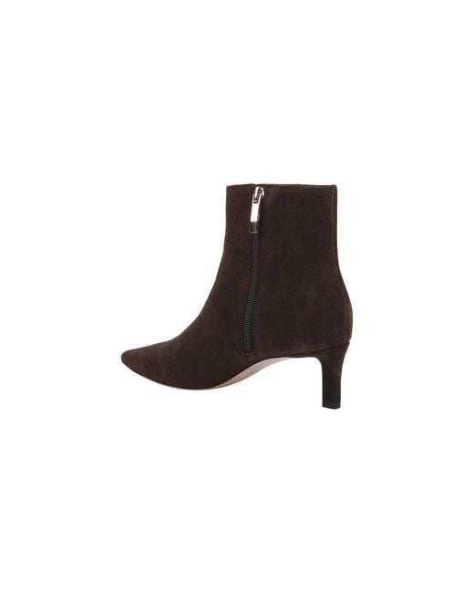 L'Agence Black Lilly Kitten-Heel Bootie