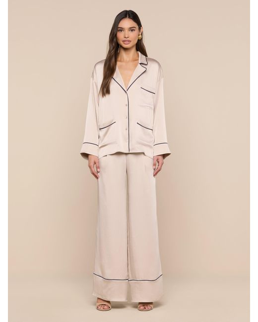 L'Agence Natural Mara Blouse Top
