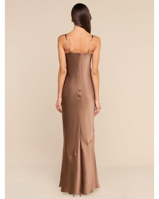 L'Agence Natural Sayla Silk Gown