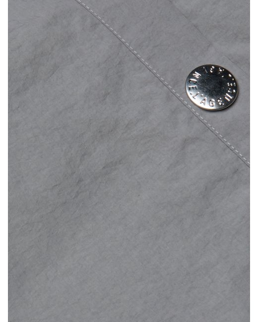 L'Agence Gray Valkyrie Snap Pants