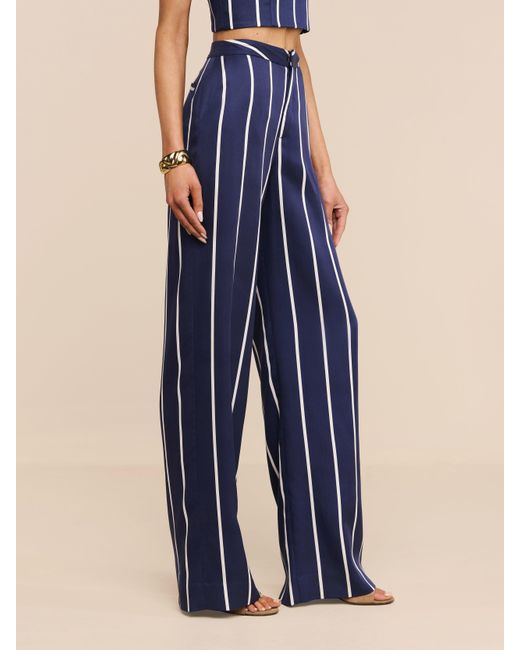 L'Agence Blue Livvy Trouser