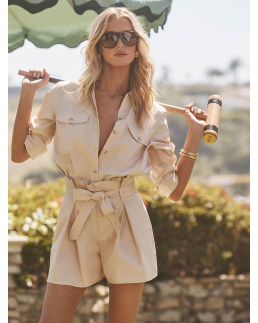 L'Agence Natural Pearson Poplin Shirt