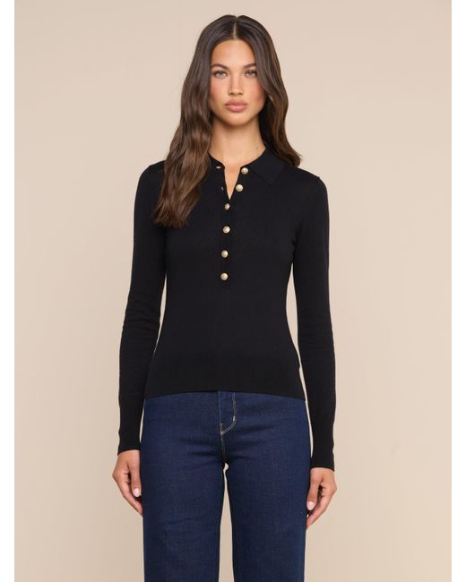 L'Agence Blue Sterling Sweater