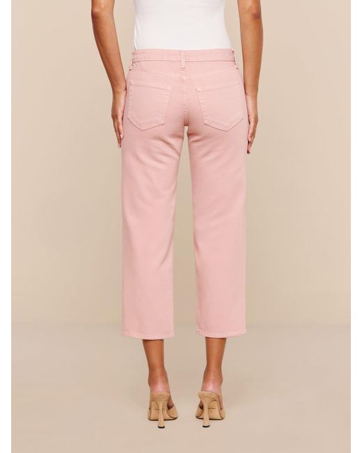 L'Agence Natural Blaine Cropped Stovepipe Jean