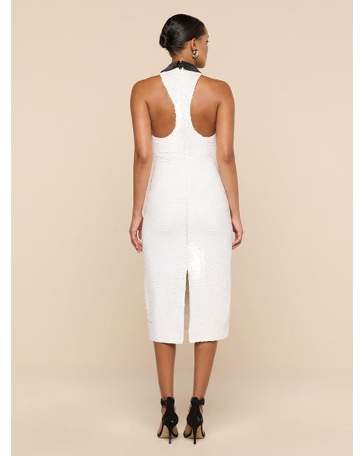 L'Agence Natural Lilith Sequin Dress