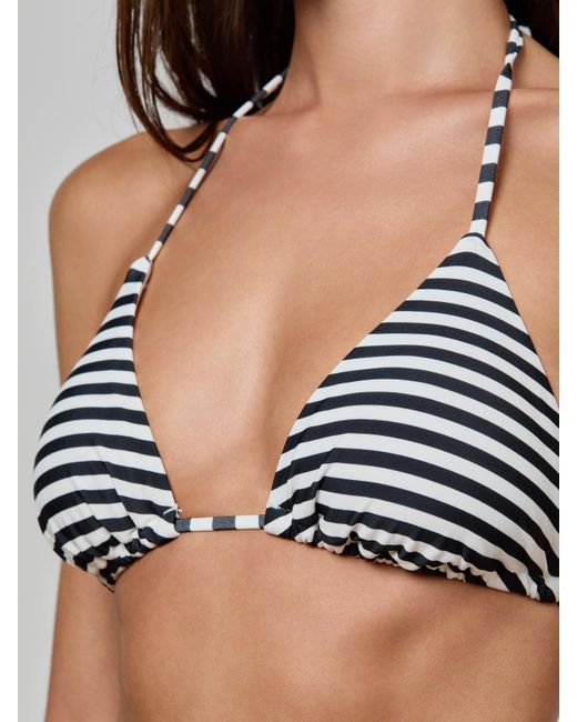 L'Agence Multicolor Kristin Triangle Bikini Top