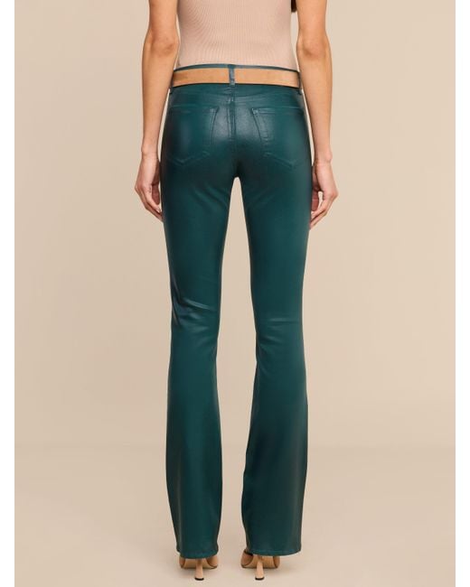 L'Agence Blue Selma Coated Bootcut Jean
