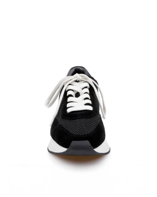 L'Agence Black Deepa Platform Sneaker