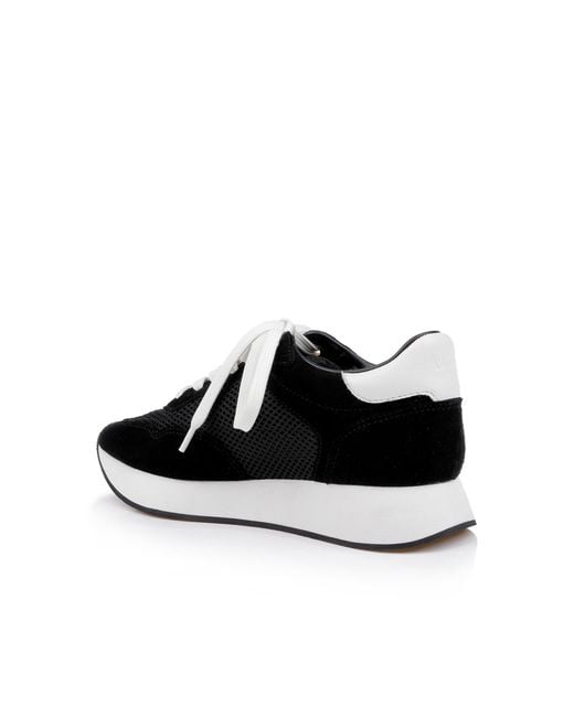 L'Agence Black Deepa Platform Sneaker
