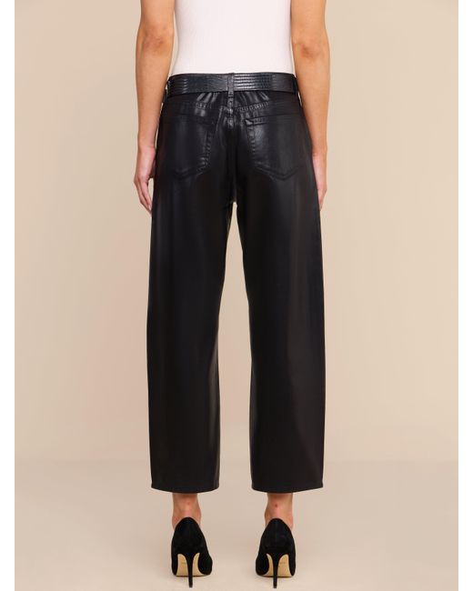 L'Agence Multicolor Mallis Coated Bow-Leg Jean