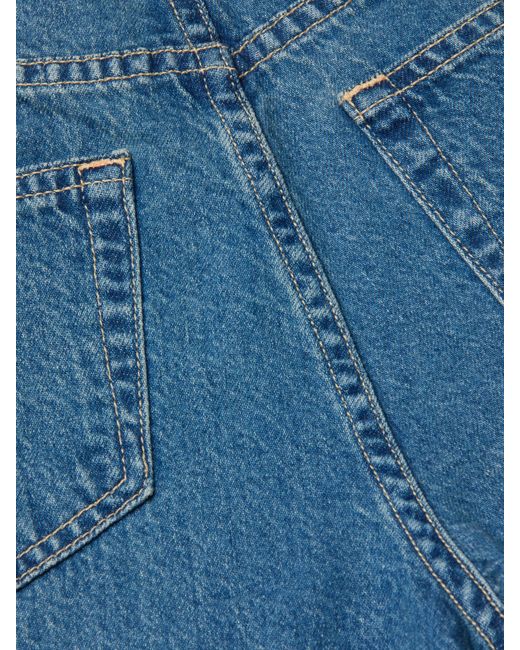 L'Agence Blue Scottie Wide-Leg Jean