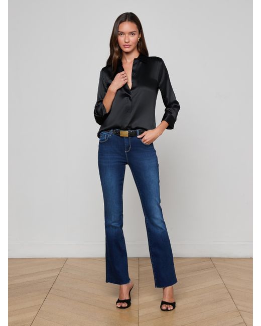 L'Agence Gray Dani Blouse