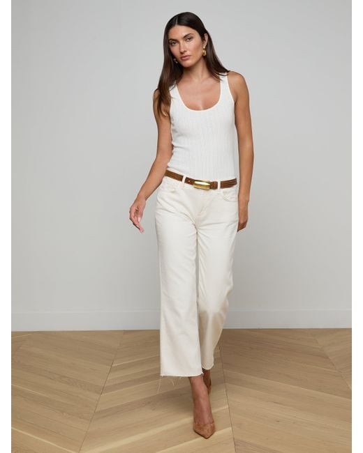 L'Agence Natural 'Agence Marlowe Leather Belt