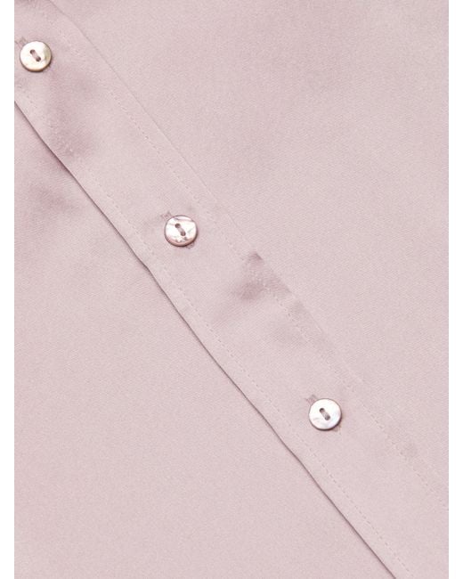 Chemisier En Soie Dani, Lilas Glacé L'Agence en coloris Pink