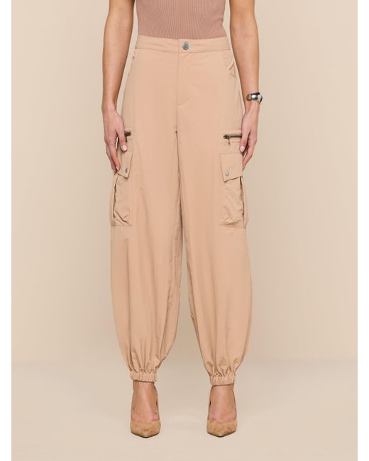 L'Agence Natural Greer Nylon Jogger Pants