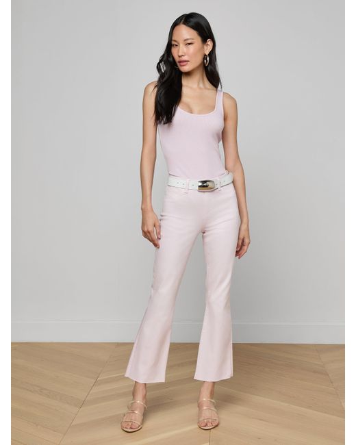 L'Agence Multicolor Nica Scoopneck Bodysuit