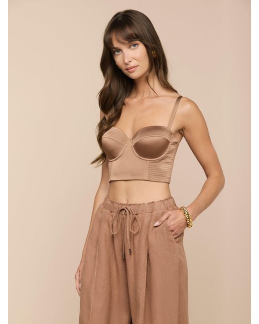 L'Agence Natural Nysa Bustier Top