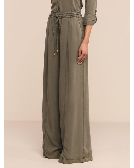 L'Agence Green Connie Drawstring Trouser