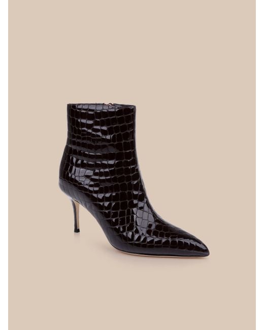L'Agence Black Houston Bootie