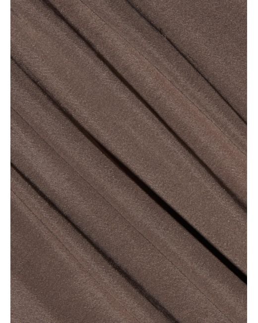 L'Agence Brown Palmer Satin Pants