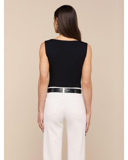 L'Agence Multicolor 'Agence Riza Boatneck Bodysuit