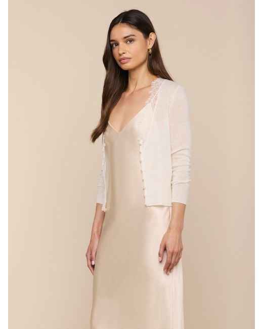 L'Agence Blue Eluna Cardigan Top