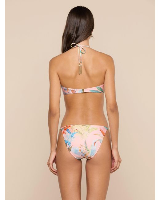 L'Agence Natural String Bikini Bottom