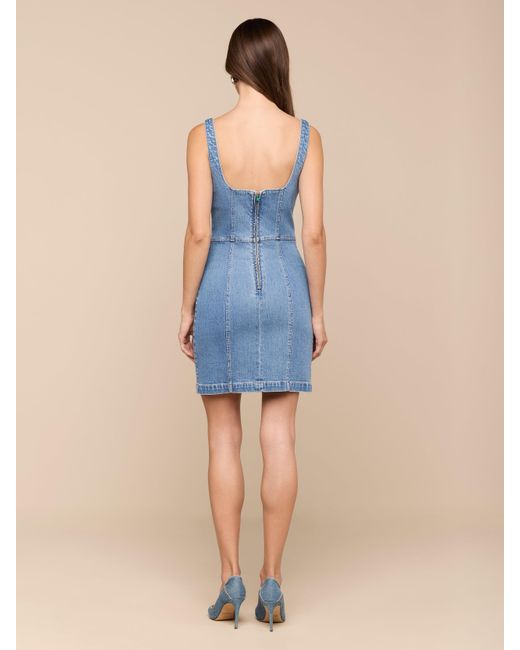 L'Agence Blue Vynna Dress