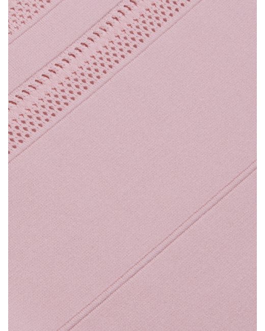 L'Agence Pink 'Agence Taren Knit Dress