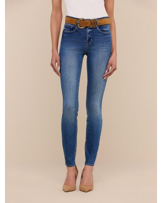L'Agence Blue Marguerite Skinny Jean