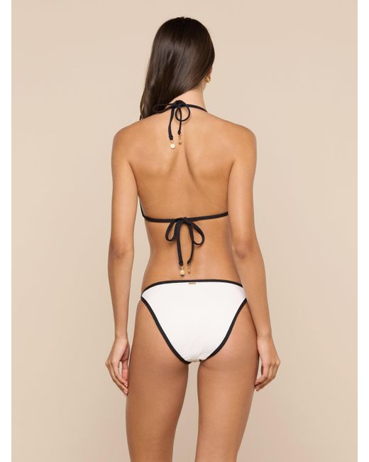 L'Agence Natural Annabelle Bikini Top