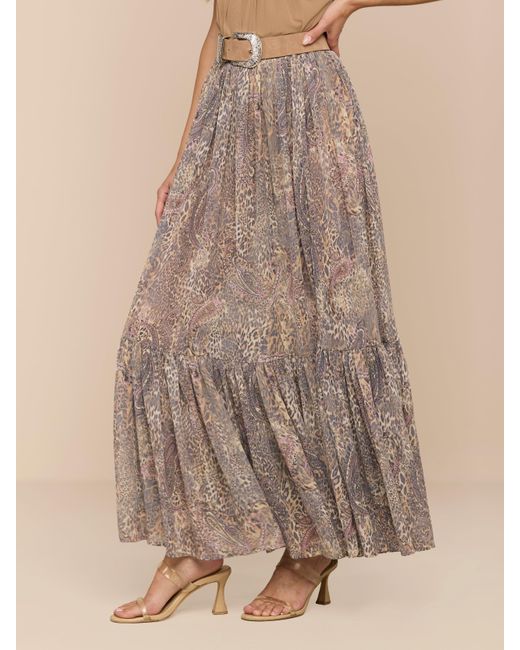 L'Agence Natural Ursie Maxi Skirt