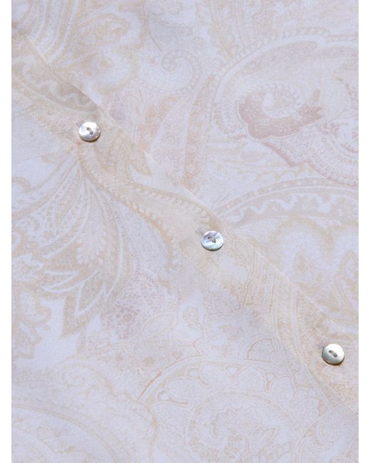 L'Agence Blue Tyler Silk Blouse Top