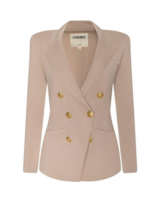 L'Agence Natural Amelia Knit Blazer