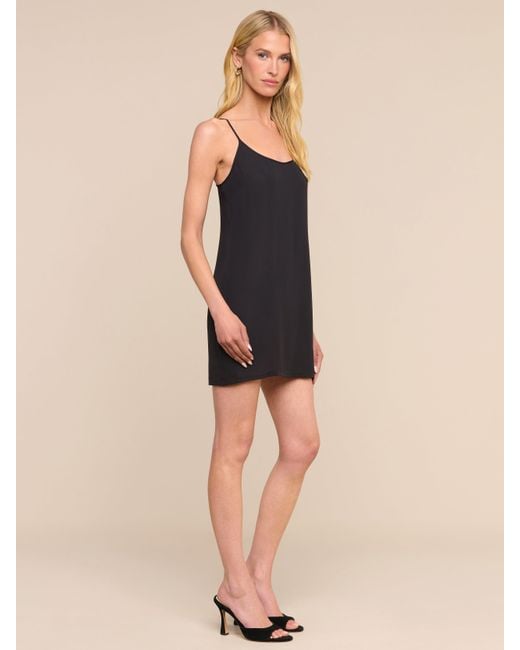 L'Agence Multicolor Raye Slip Lining Dress