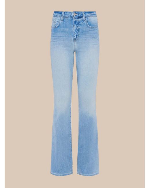 L'Agence White Marty Flare Jean
