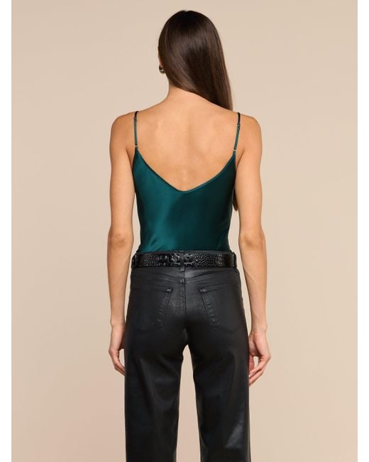 L'Agence Green Lexi Silk Camisole