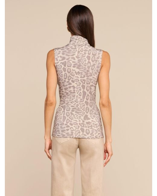 L'Agence Multicolor Ceci Sleeveless Turtleneck