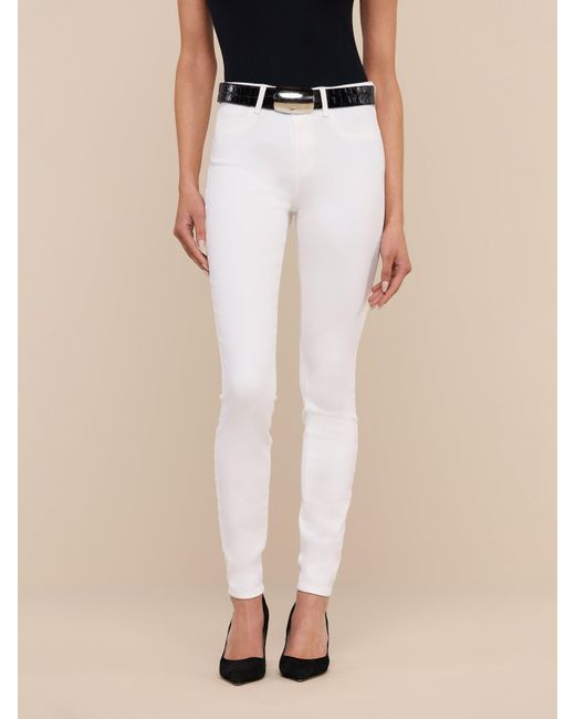 L'Agence White Margot Skinny Jean