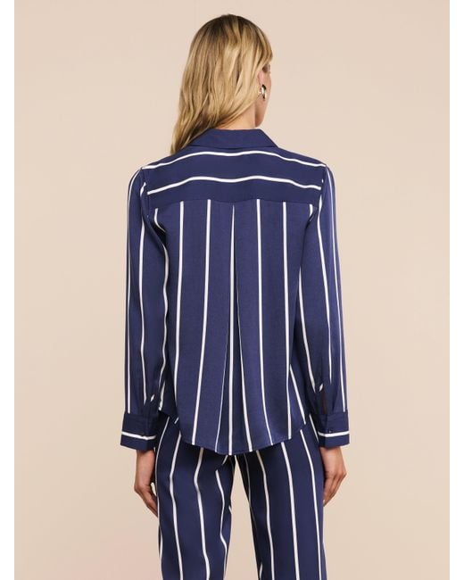 L'Agence Blue Ellery Shirt
