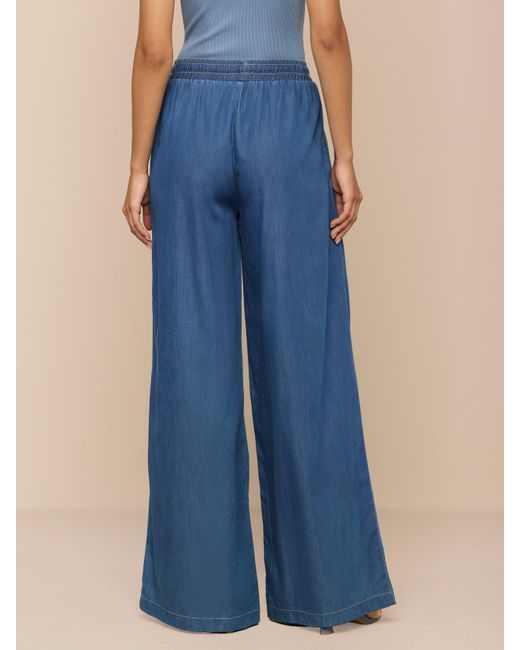 L'Agence Blue Connie Drawstring Jean