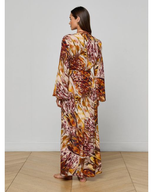 L'Agence Multicolor Janus Cover-Up Robe