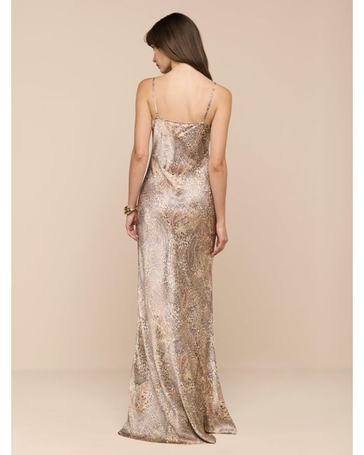 L'Agence Natural Charmaine Silk Gown