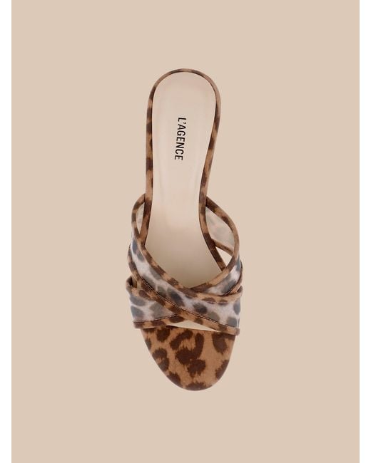 L'Agence Natural Padua Mesh Sandal