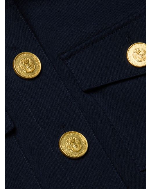 L'Agence Blue Kumi Cropped Jacket